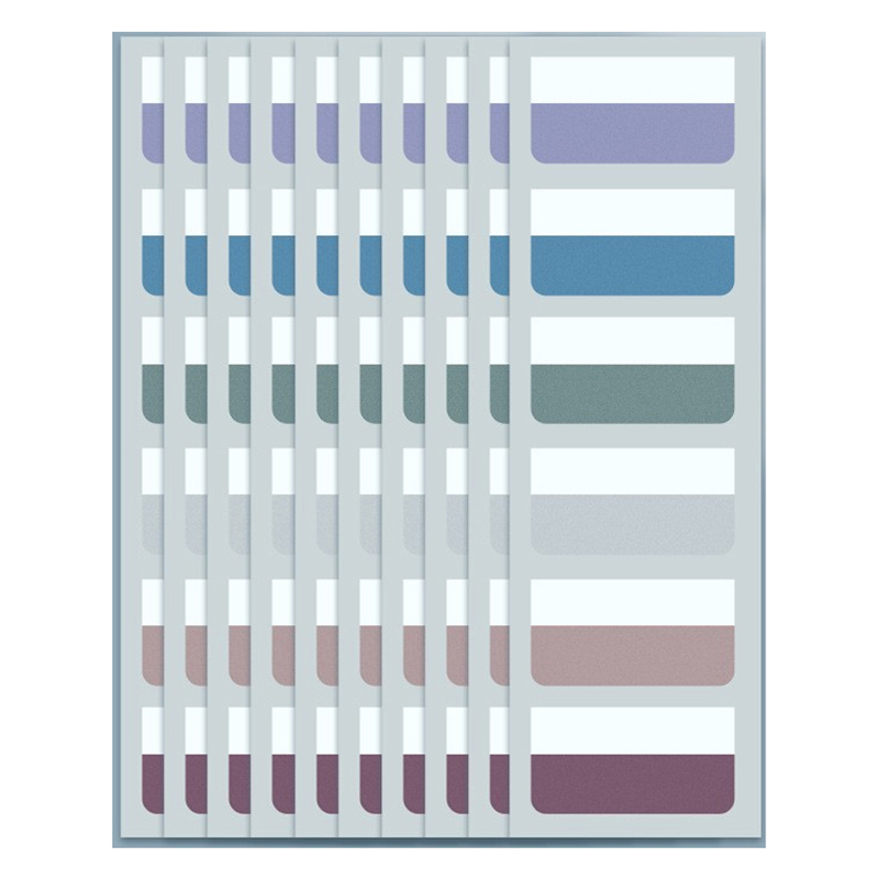 만들하비 인덱스 접착 메모지 대용량 05 빈티지컬러, 1개, 60개입 6,000원