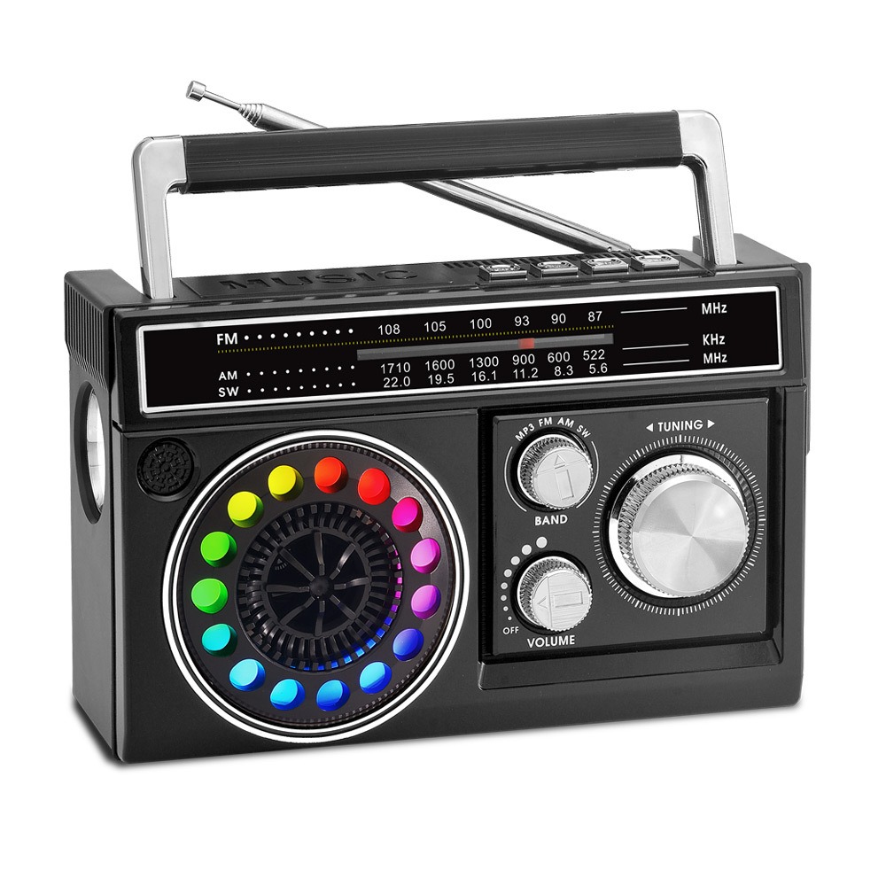 효도 라디오 블루투스 레트로 감성 AM FM 손전등 겸용 휴대용 어르신 선물 캠핑 야외 비상용 USB SD 음악재생 포터블 28,900원