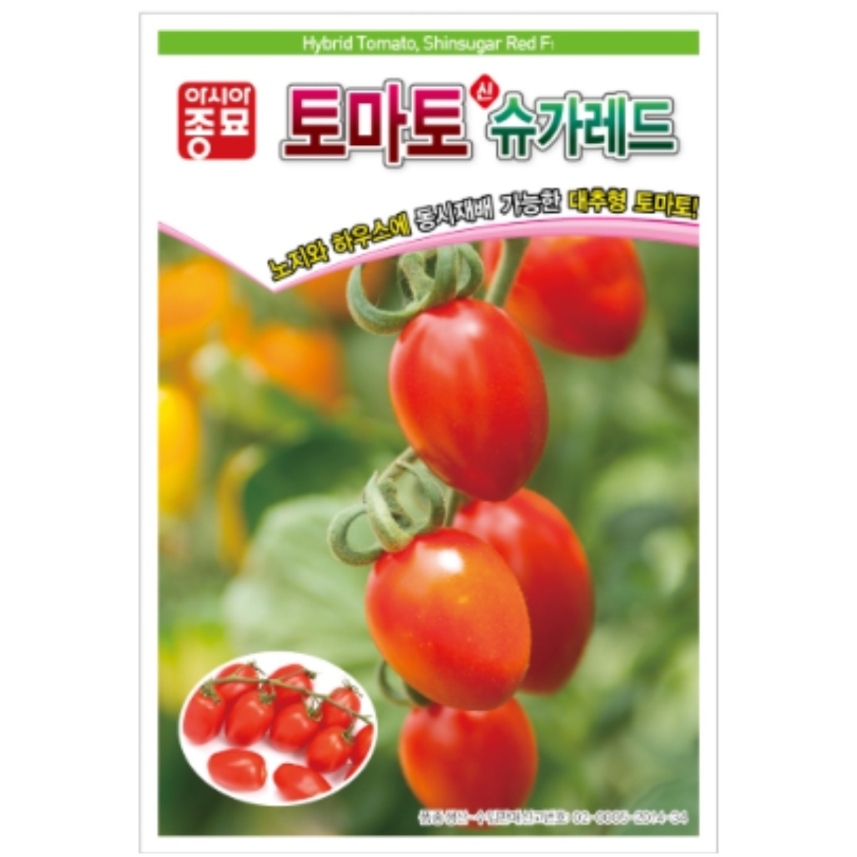 아시아종묘 씨앗 방울토마토 신슈가레드 1000립, 1개 110,000원