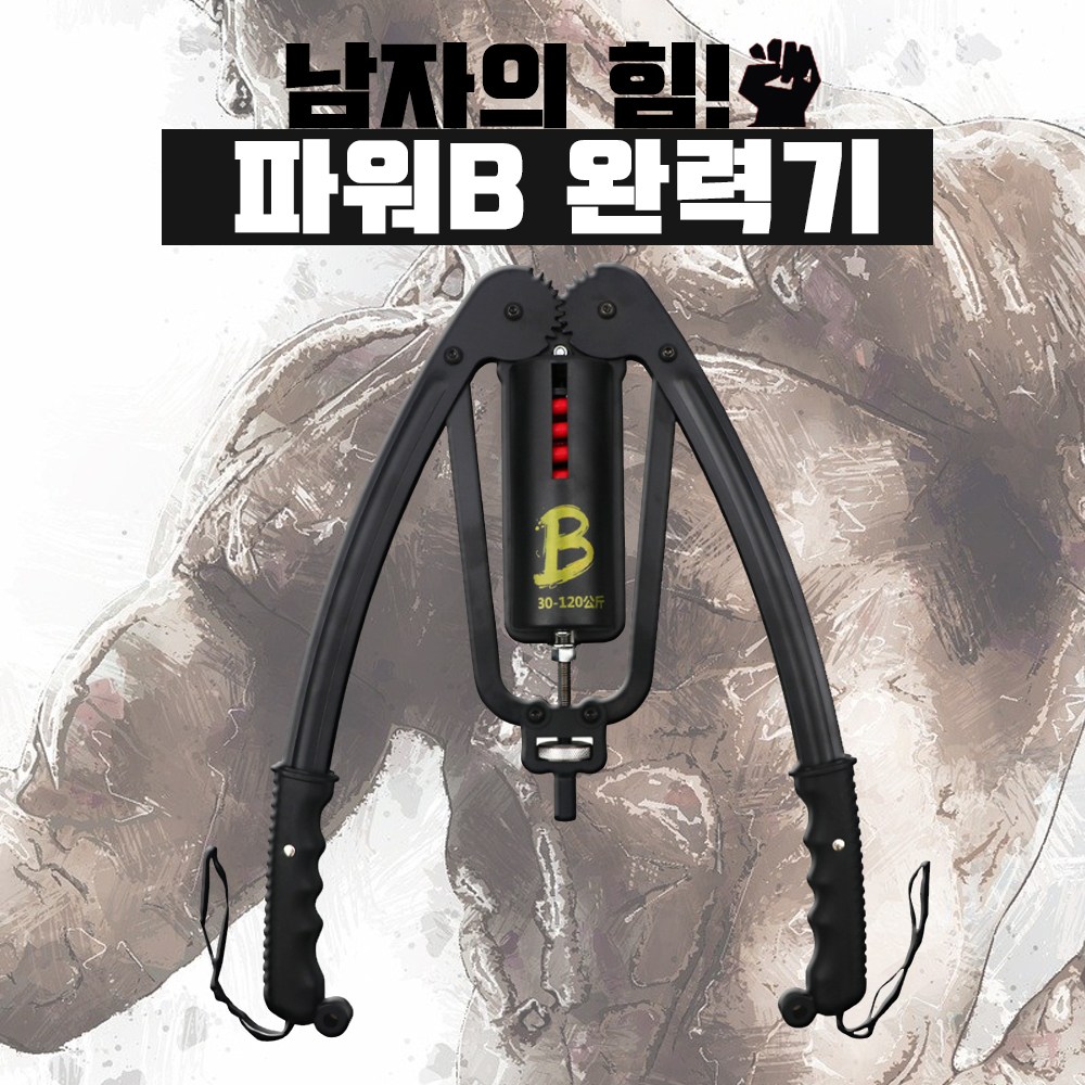 [파워B완력기] 악력운동 어깨 가슴 악력기 68,000원