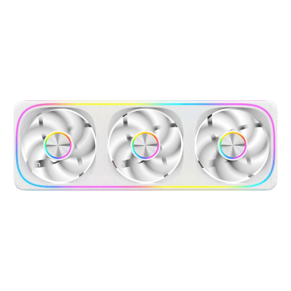 컴퓨터 케이스 팬 3팬 일체형 TRIDENT 360(Regular) 정방향 PWM ARGB, 1개, 화이트, Trident360 Regular 49,850원
