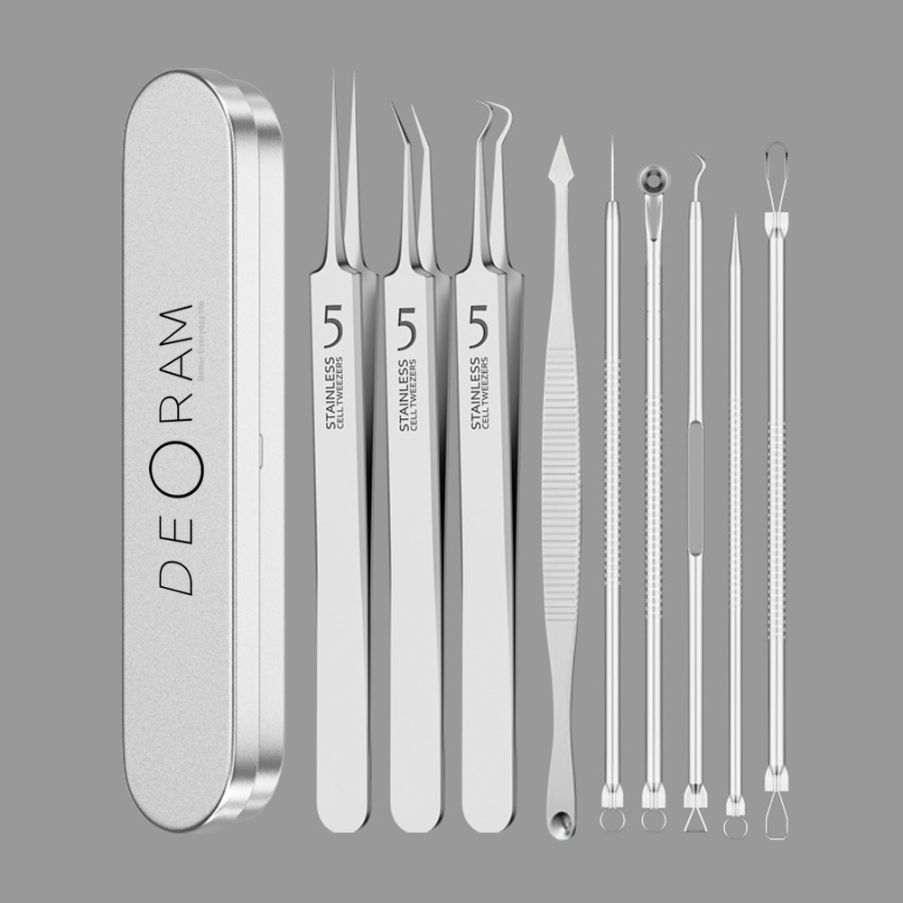 데오람 전문가용 블랙헤드 코피지 여드름 압출기 9종세트 6,900원