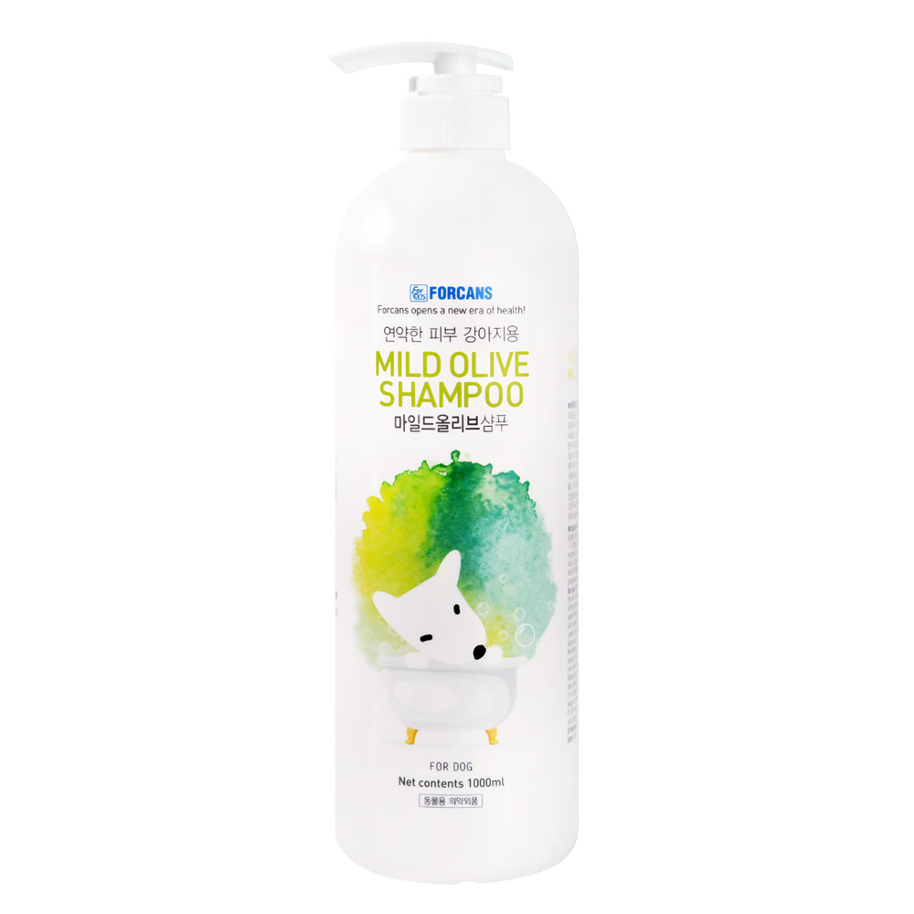 포켄스 강아지 마일드 올리브 샴푸, 1L, 1개입, 1개 11,690원