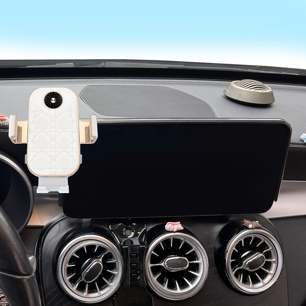 지시그니처 벤츠 C클래스 GLC 2019~23 핸드폰 무선충전 거치대 C38R-Y, U타입 화이트, 1개 49,900원