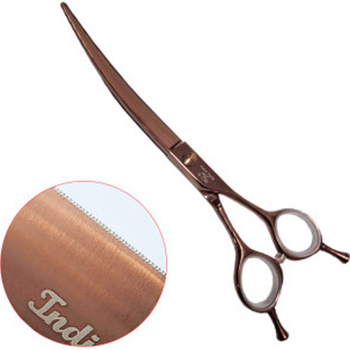 인디컷 반려동물 톱니 커브가위 ID-CT65, 1개, 브론즈 141,000원