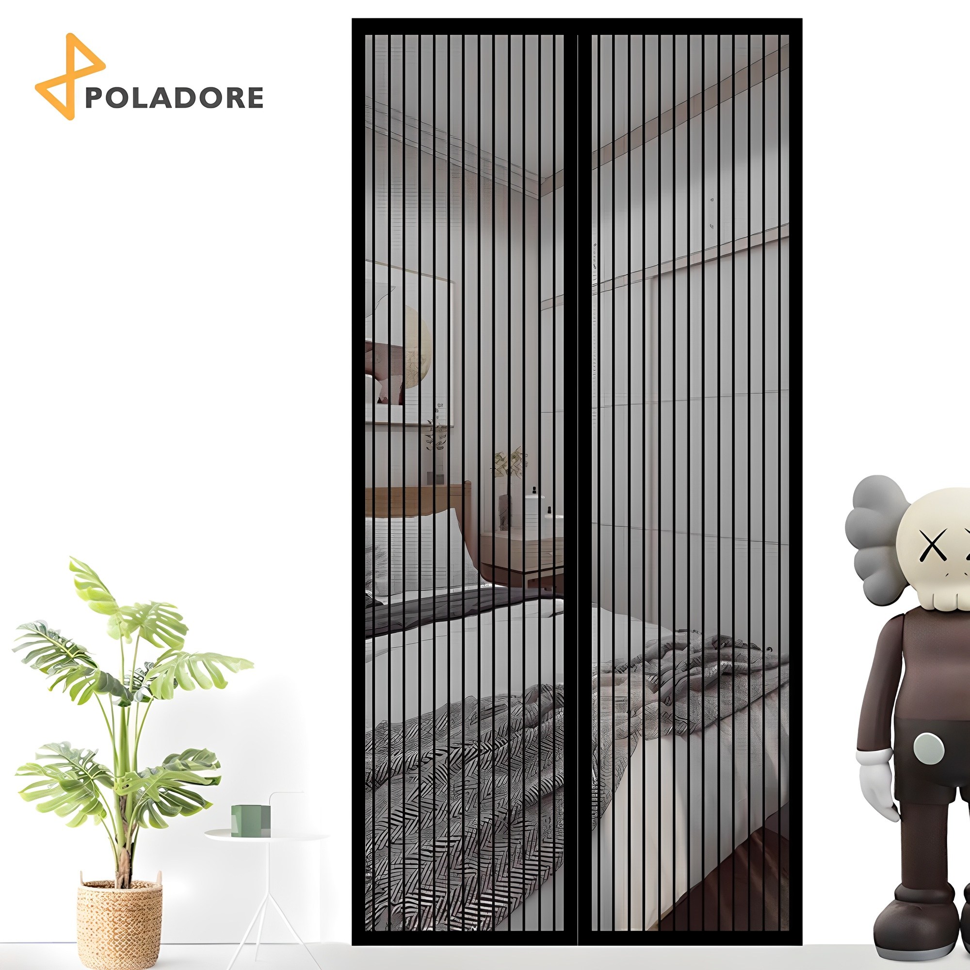 폴라도레 찢어지지 않는 현관 자석 모기장 찍찍이 현관문 방충망 방충문 15,100원