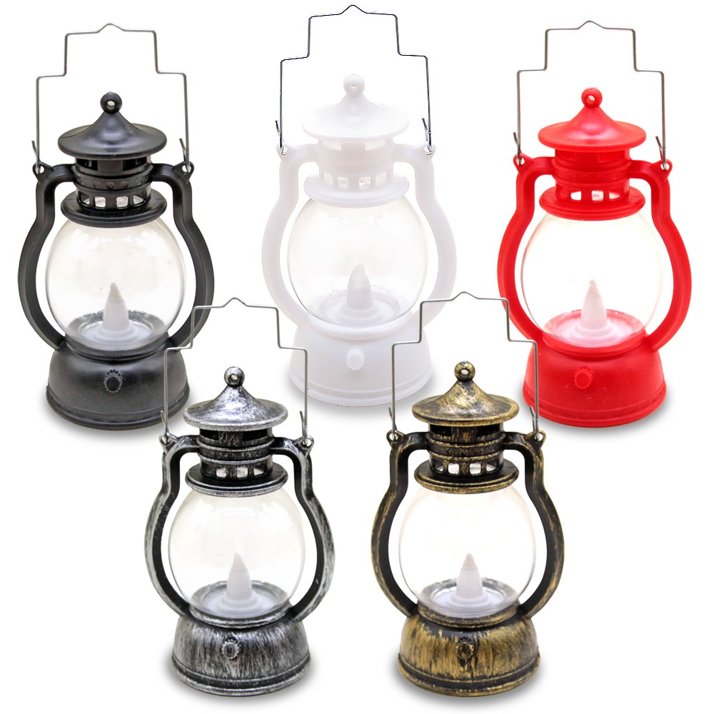 LED 미니 호롱등 LED 미니 무드등 호롱불 캠핑전구 캠핑램프, LED 호롱등(케익촛불)-빈티지 금색 3,100원