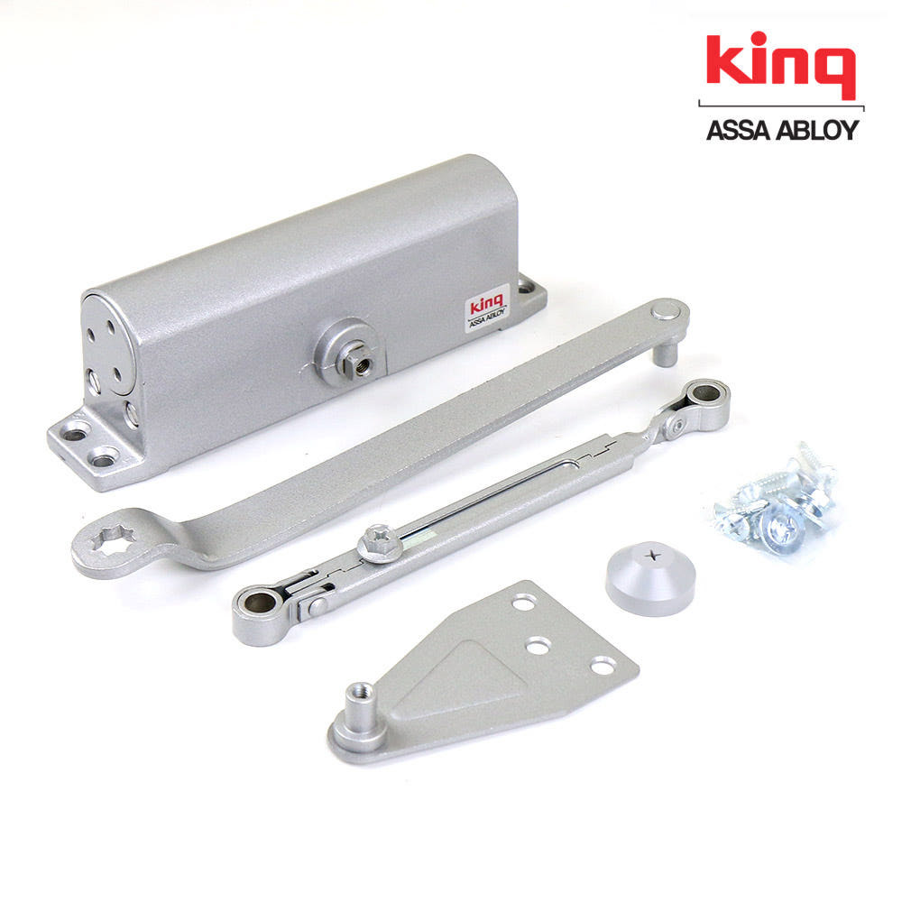 [철물공장] 킹 도어클로저 K1630 정지형 아파트 방화문 도어체크, 1개, K1630(L자형 브라켓) 43,700원