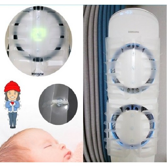 스탠드에어컨 투인원에어컨 벽걸이에어컨 바람막이 LG, 삼성, 케리어 에어컨, 원형1장, 1세트 16,900원