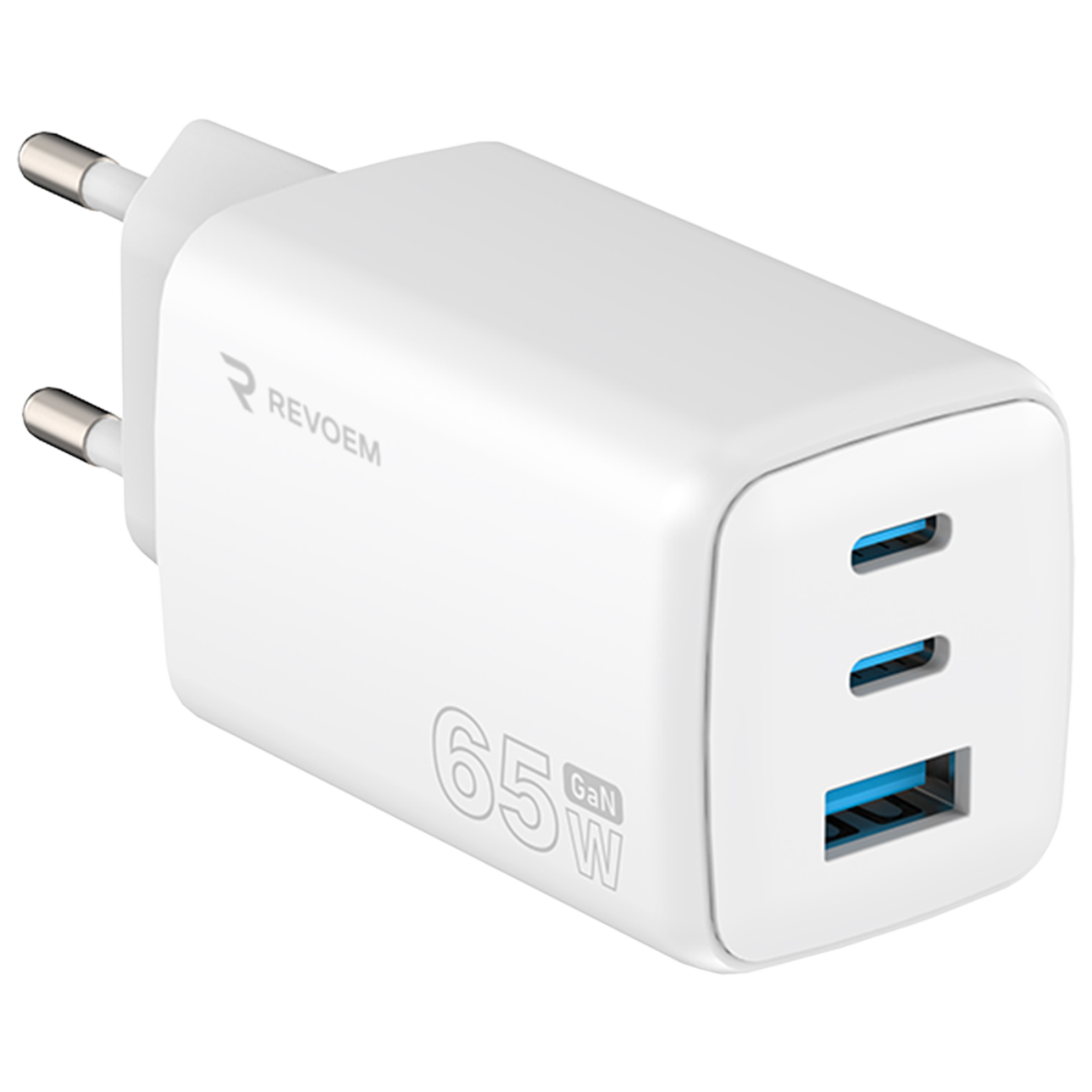 레보엠 PD GaN 65W 3포트 초소형 고속충전기 노트북 충전가능 12,000원