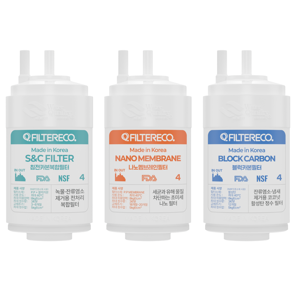 필터에코 SK매직 WPU-IAC302 필터 정수기 호환 세트 최고급형 전체세트 32,800원