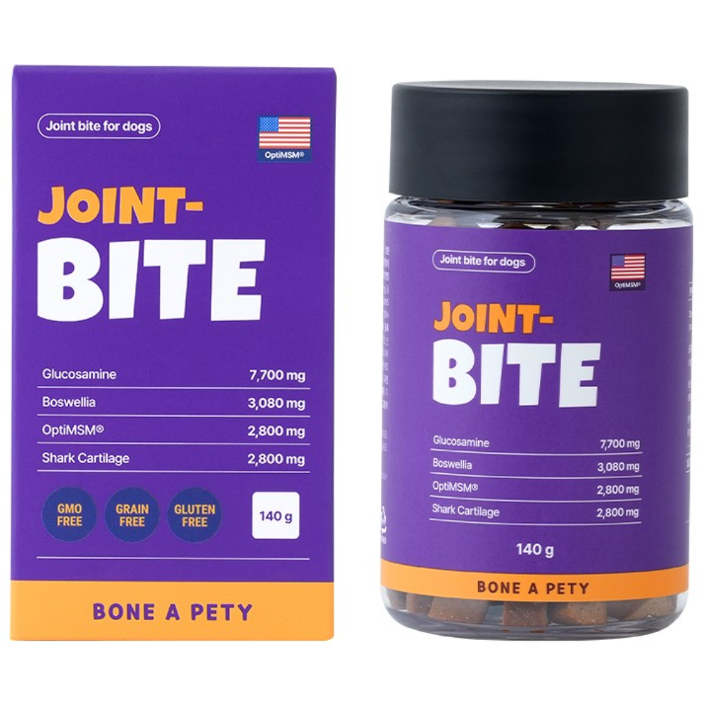 본아페티 강아지 관절 근육 영양제 초고함량 조인트바이트, 140g, 뼈/관절강화, 4개 80,310원