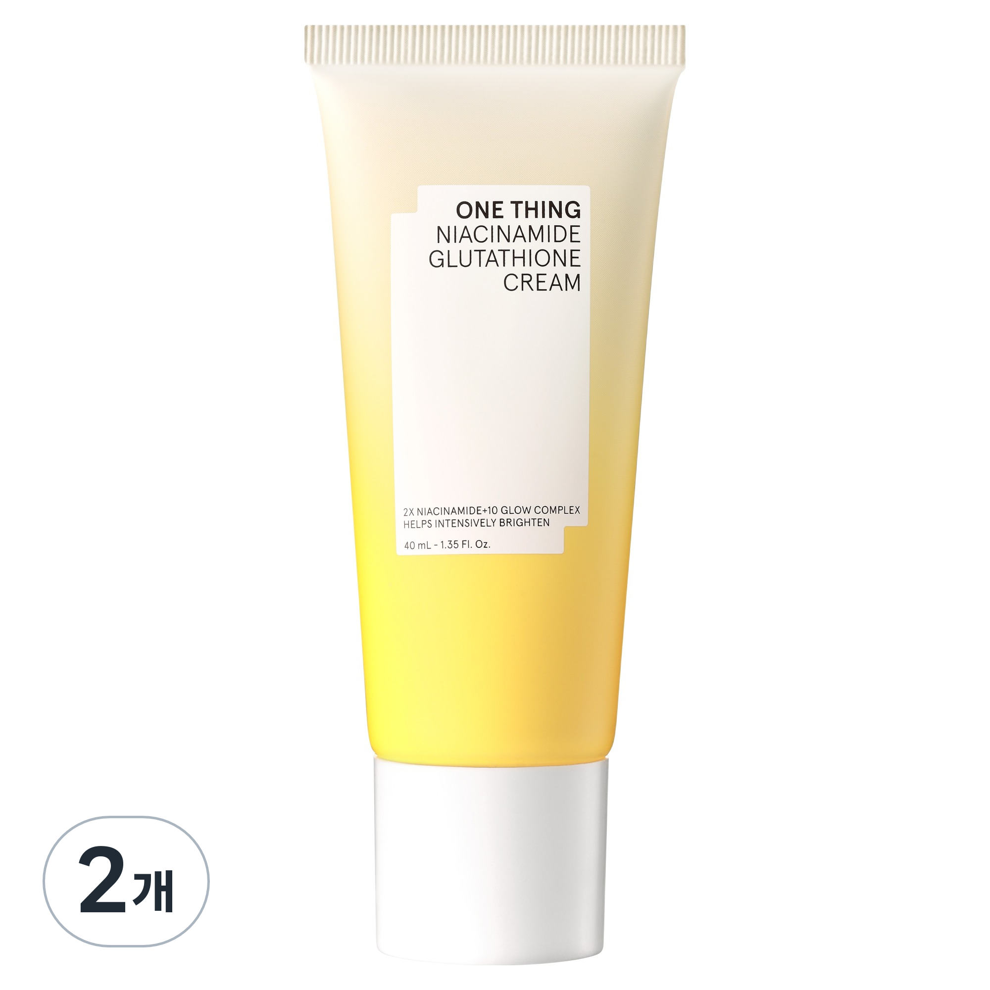원씽 나이아신아마이드 글루타치온 크림, 40ml, 2개 35,000원