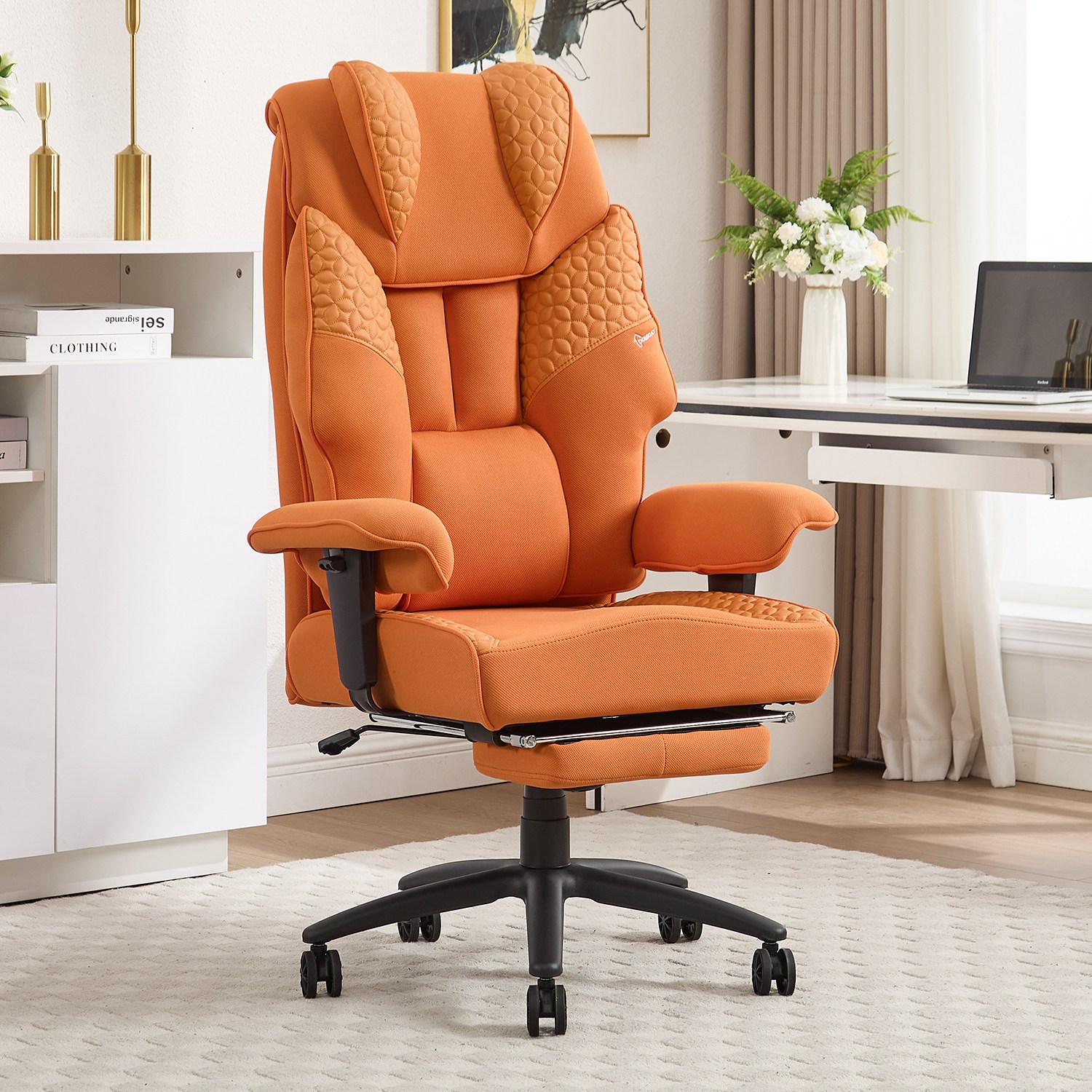 DOMHOMI 메쉬 게이밍 의자 책상의자 컴퓨터 사무용 사무실 중역 PC방 편한 공부 책상 학생 의자 고탄성 쿠션 프리미엄 중역 의자 대형 컴포트 의자 179,000원