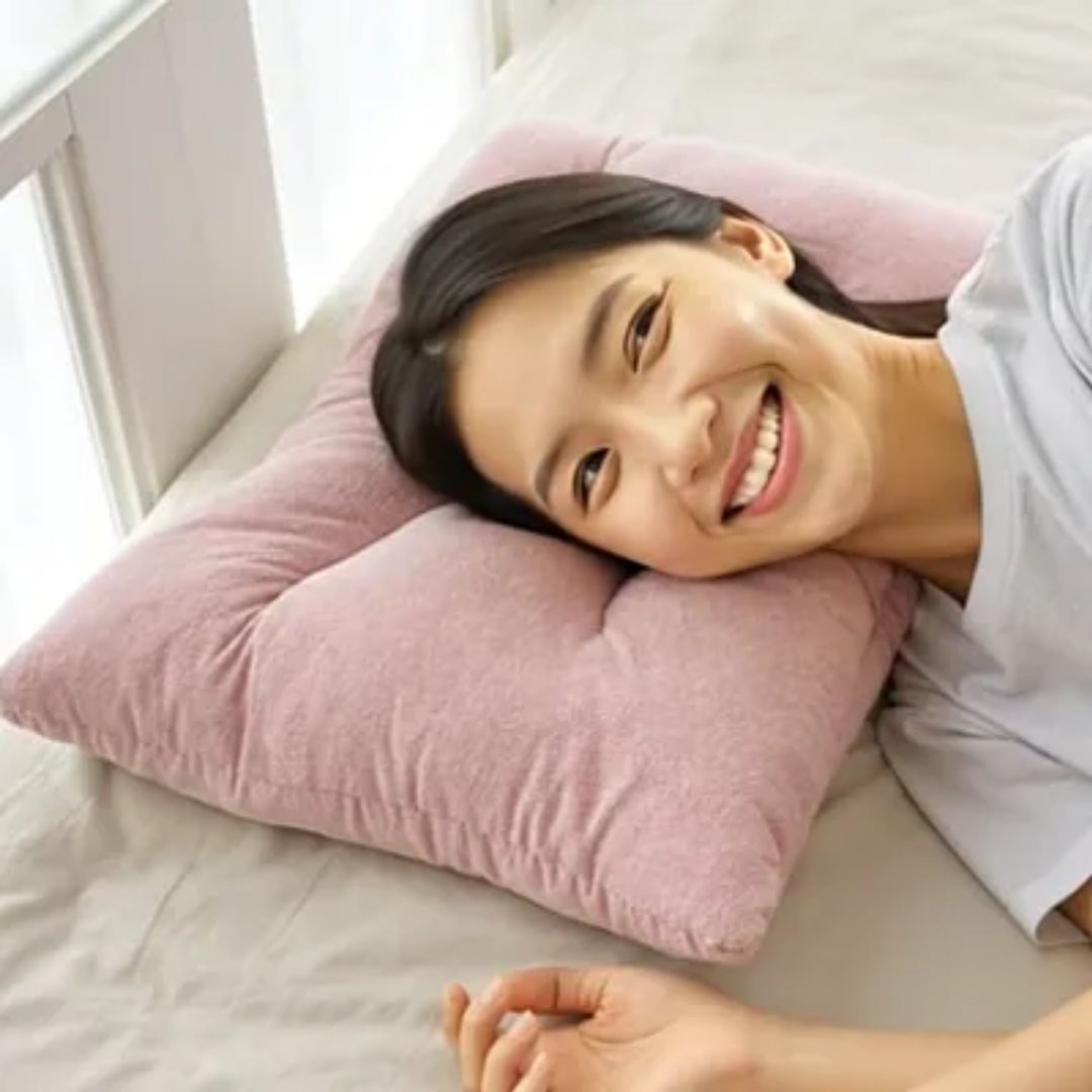 와이드 귀편베개 원적외선 세균 전자파 목주름 거북목 케어 포프리 경추베게, 1개, 그레이구리항균원단 79,000원