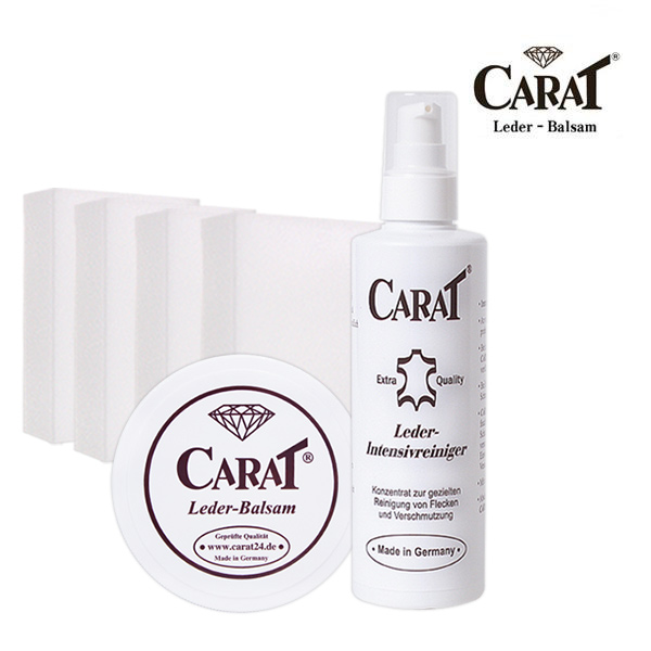 독일정품 캐럿 가죽클리너 60ml + 에센스 37ml + 스펀지4장 16,900원