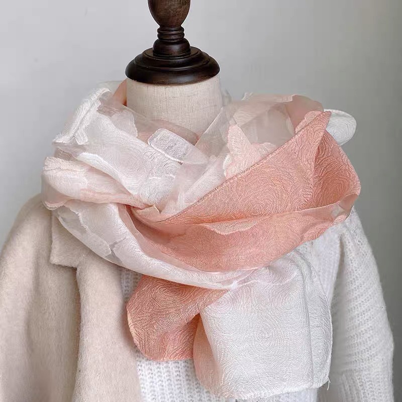 업홀드 여성용 투톤 스카프 머플러 12,800원