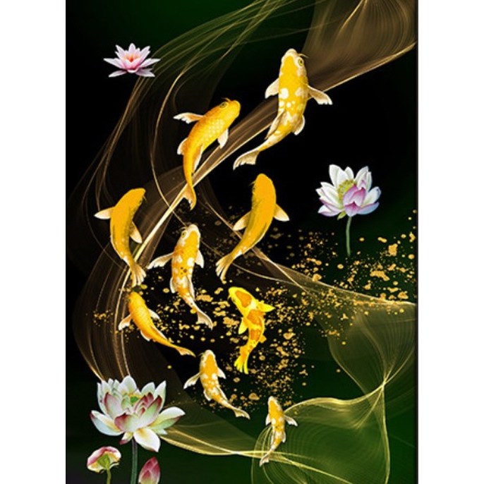 헬로우하비 대형 패브릭 DIY세트 보석십자수 30X40, 1세트, FN4. 블랙 골드 구어도 10,800원