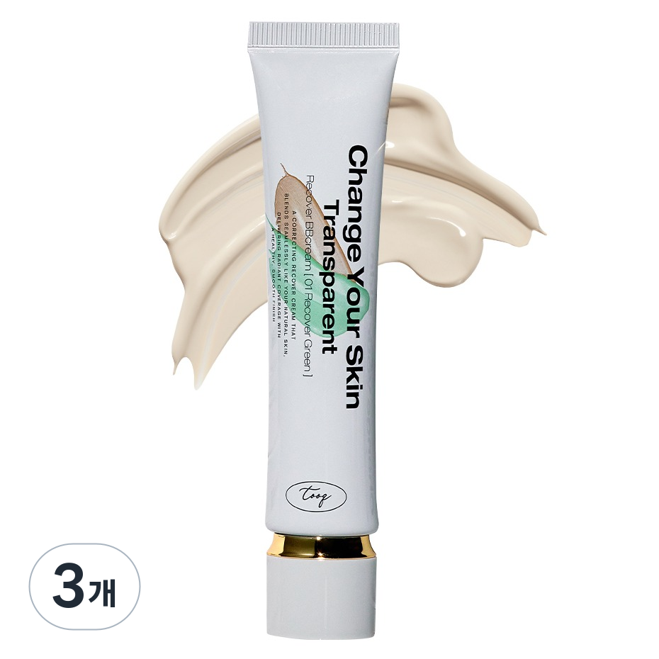 투크 트렌스페어런트 리커버 비비크림, 01리커버그린, 40ml, 3개 78,000원