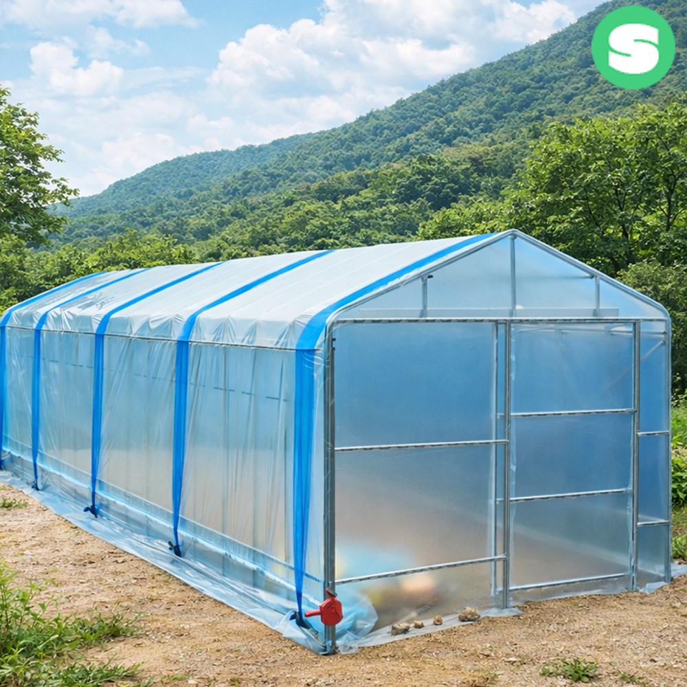 25mm용 노지형 폭3.5mX길이3m~6m 조립식비닐하우스 셀프시공 상인농자재 950,000원