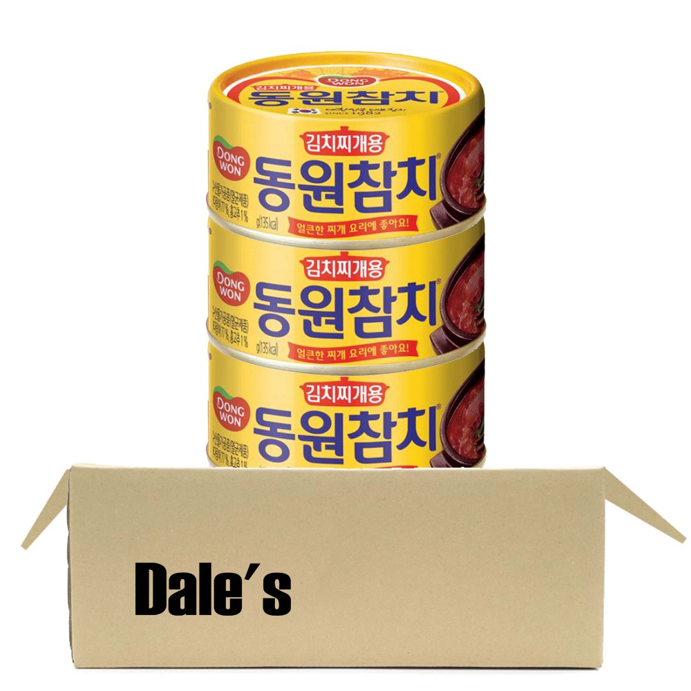 데일즈기획 동원 김치찌개용 참치, 135g, 3개 9,510원