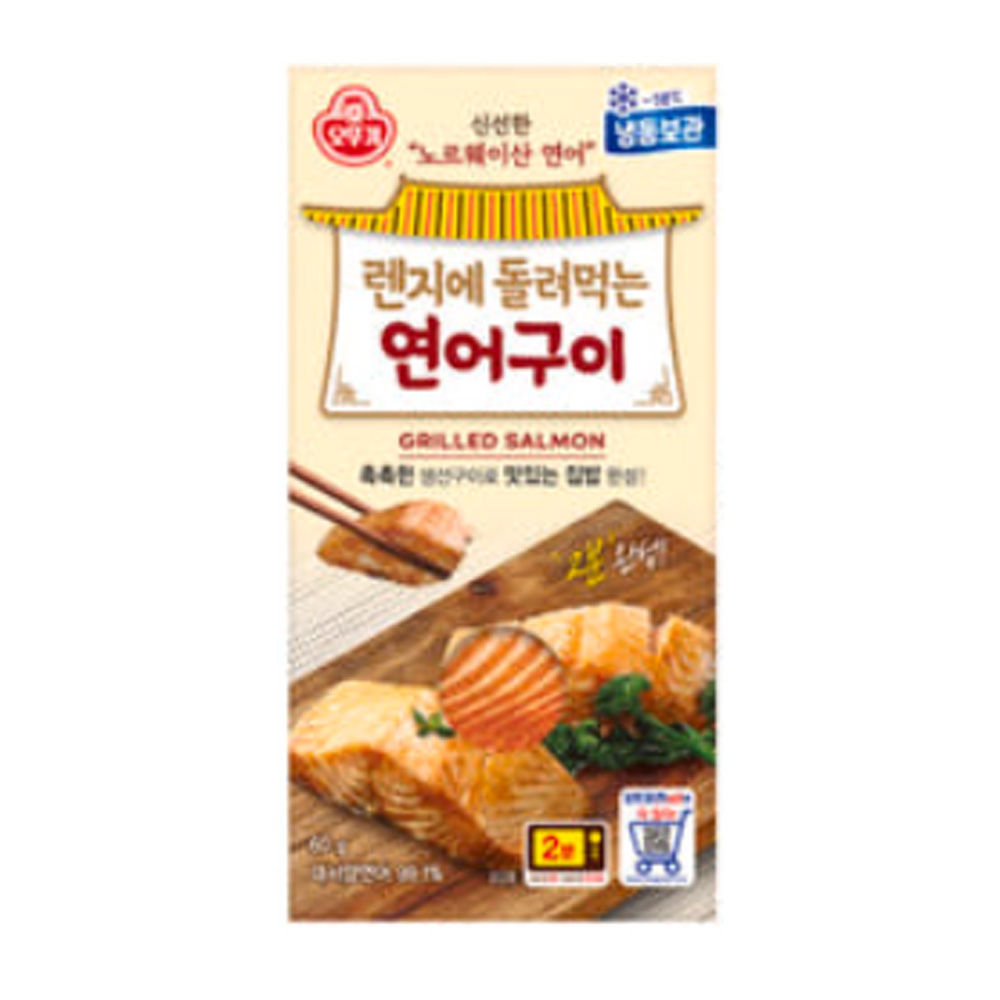 오뚜기 렌지에돌려먹는 연어구이, 4개, 60g 18,900원