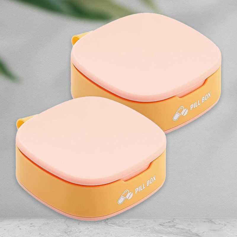 디모어 컴팩트 데일리 미니 포켓 휴대용 알약케이스, 2개 4,900원