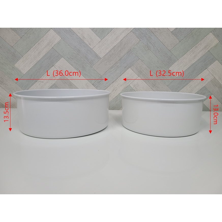 이엔텍 국산법랑설거지통 설겆이통, 화이트, 1개 68,500원