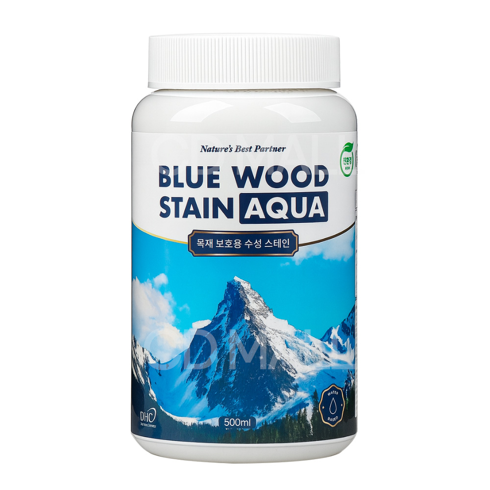 블루오일 우드스테인 0.5L 원목 가구리폼 목재 수성 수용성 페인트, 1개, 500ml, 투명(BWA-301) 9,900원