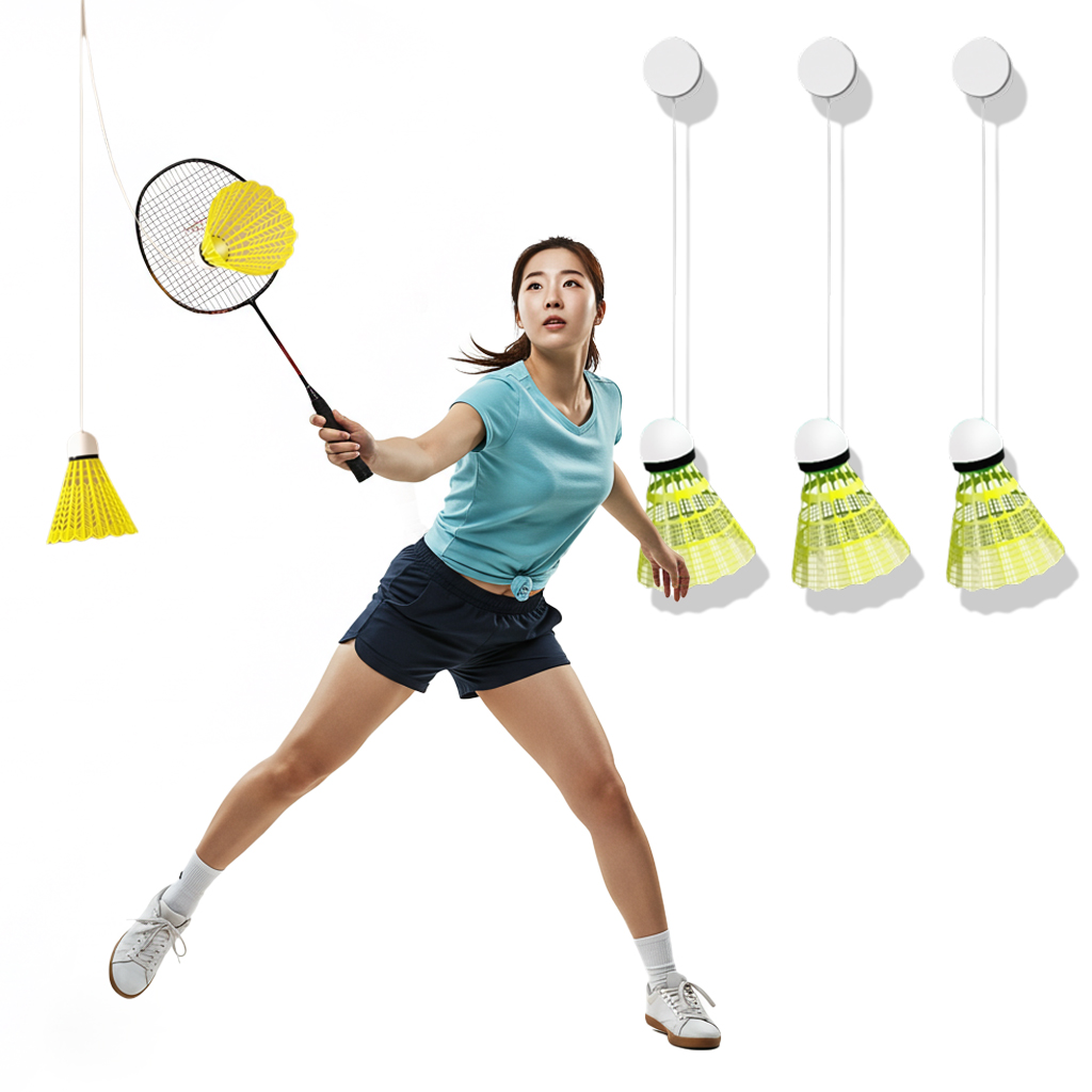 나성픽 혼자하는 배드민턴, 형광, 1개, 3개입 7,000원