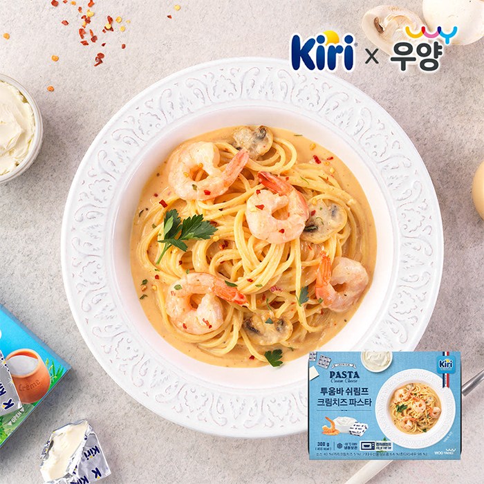 끼리 투움바 쉬림프 크림치즈 파스타 22,000원