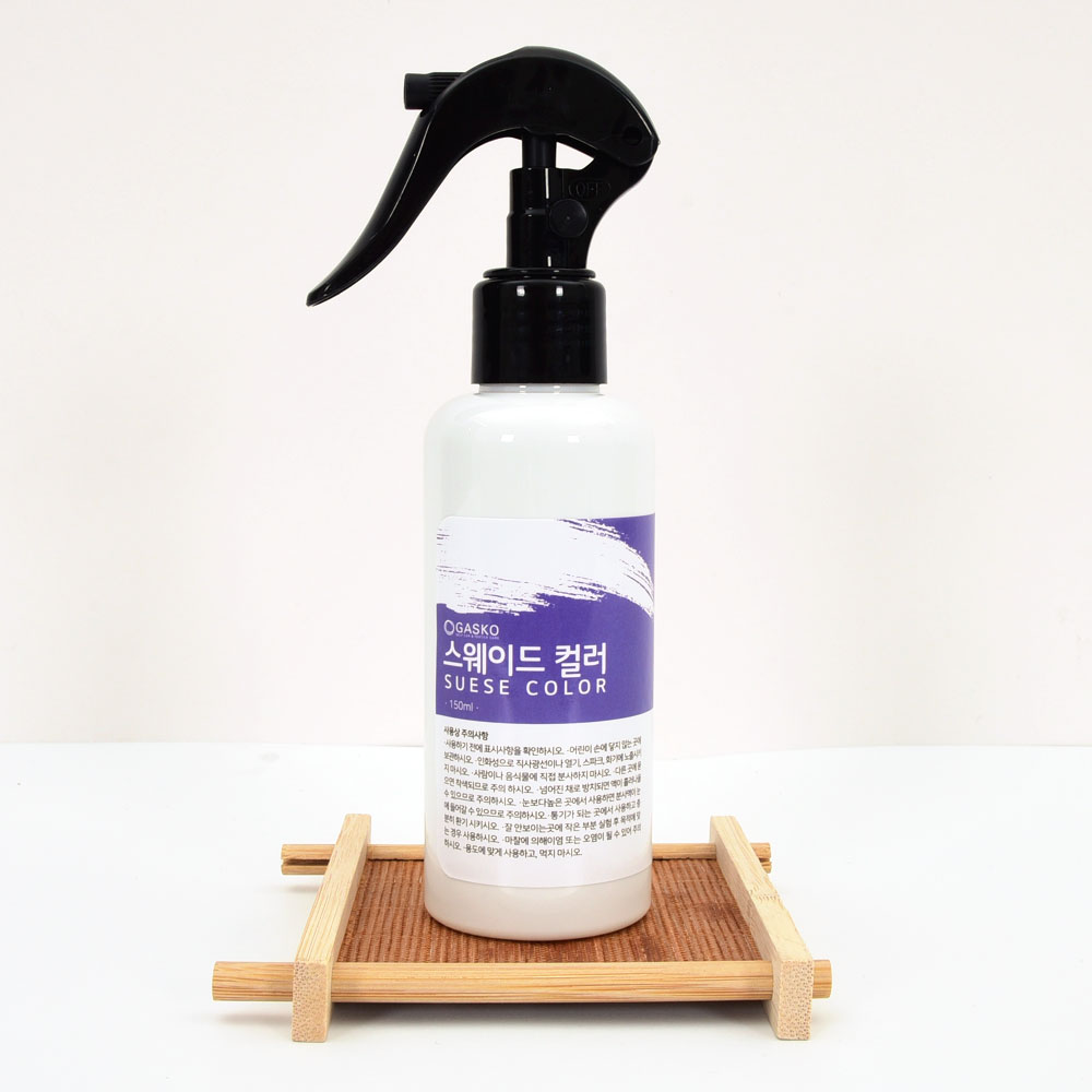 가스코 스웨이드컬러 투명 150ml 10,000원