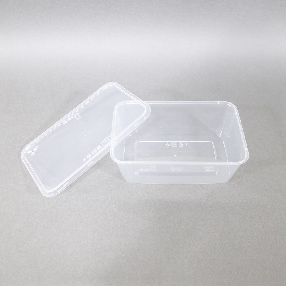 엠엔피 투명 반찬통 사각 사출용기 750ml, 50세트, 1개 24,000원