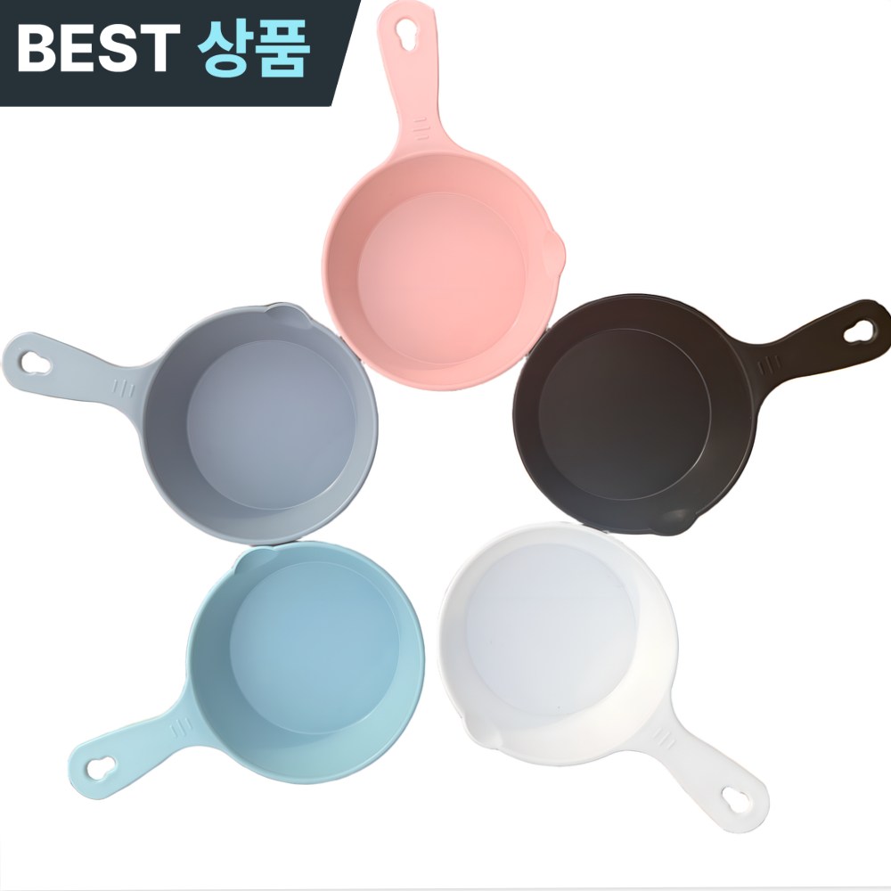 골든레이 핸들플레이트 BPA FREE 손잡이 앞접시 5종 1세트, 5개, 혼합색상 원형 14,000원