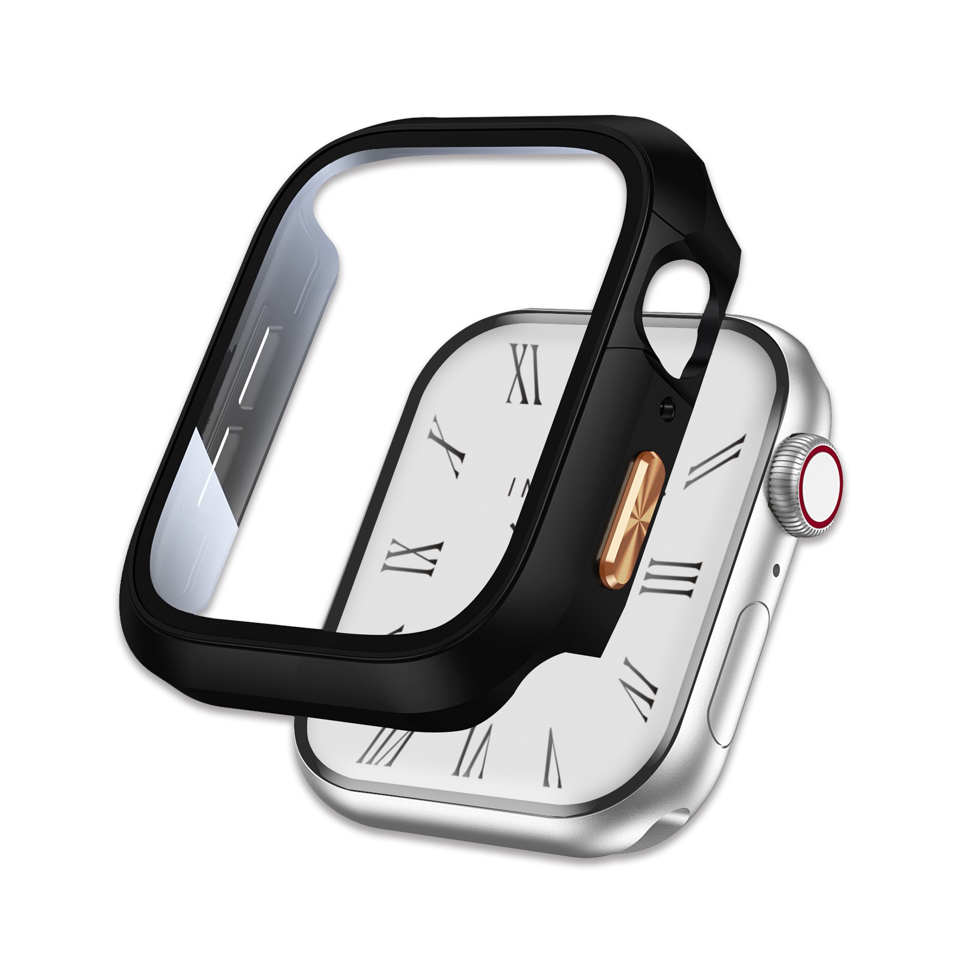 아이메이드잇 애플워치 풀커버 9H 케이스, 블랙, 1개 5,900원