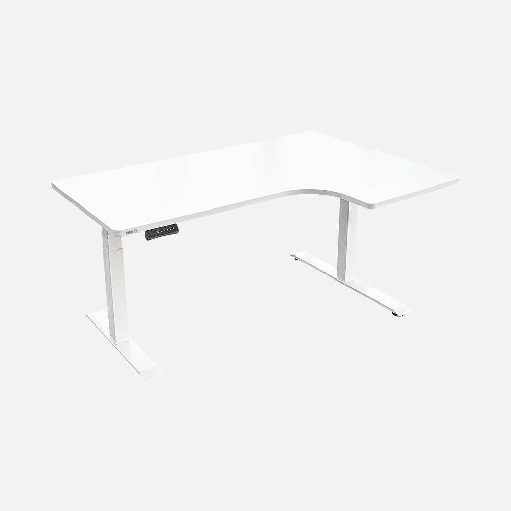 덱스탑 스마트 모션데스크 화이트 L형 1600 L3 전문설치 759,000원