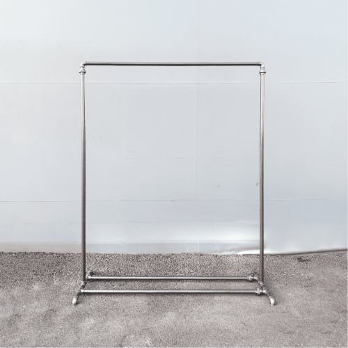 이동식 철제 옷가게 매장 행거 스탠드 파이프행거 수납행거, 펄그레이 243,500원