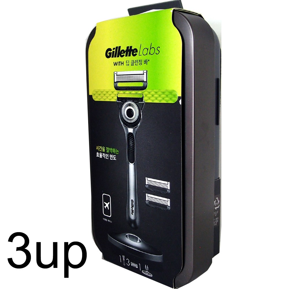 질레트 랩스 딥클렌징바 틴케이스 3UP (여행용케이스+거치대 ) 59,000원