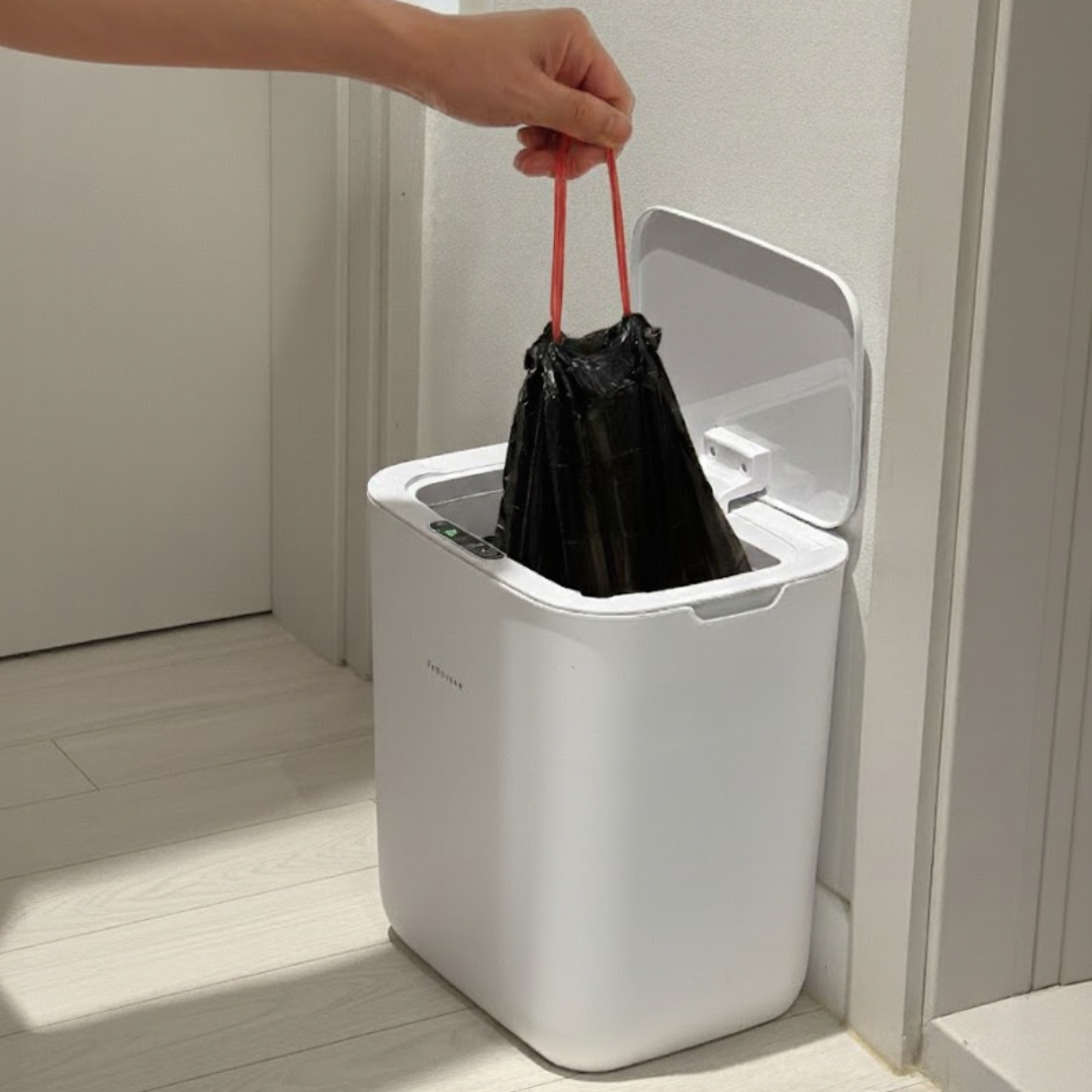 코지리빙 스마트 센서 자동 쓰레기통 냄새차단 이지패킹 휴지통 10L 34,800원