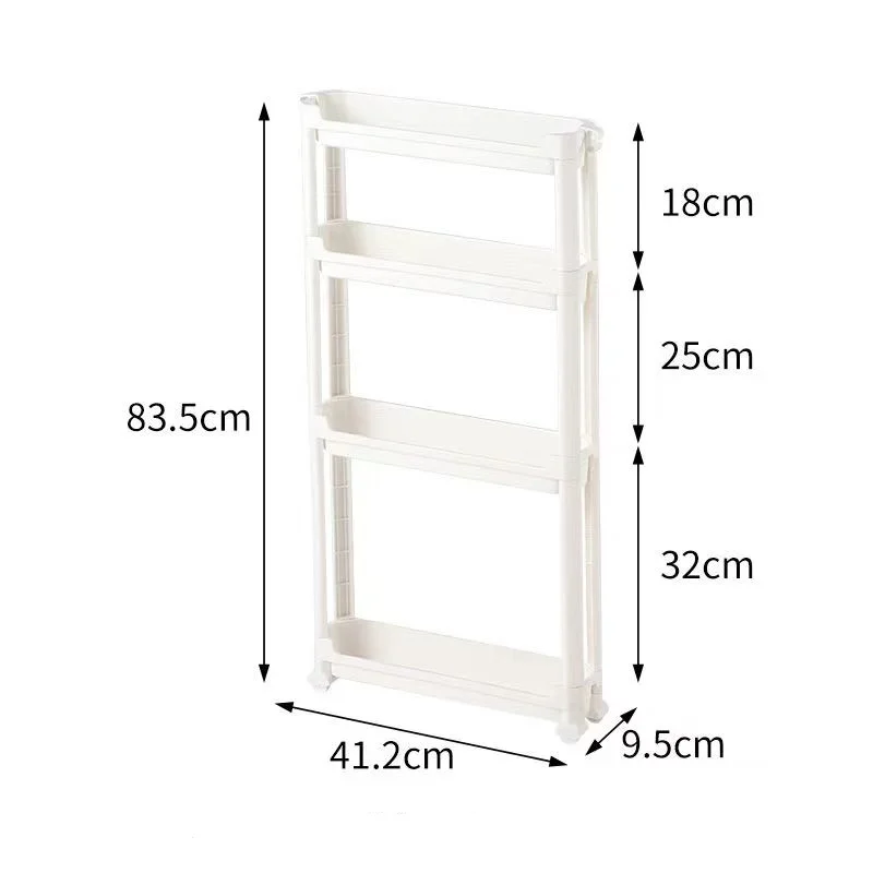 문뒤의 가방 보관함 좁은 솔기 대용량 다층 초박형 캐비닛 선반 정리함 42,300원