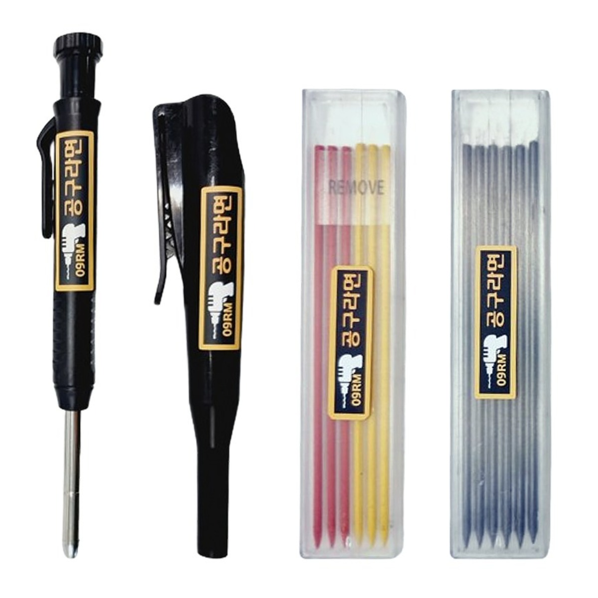 공구라면 ( 09RM ) 목공펜 세트 목공연필 인테리어 펜슬, 1세트 9,200원