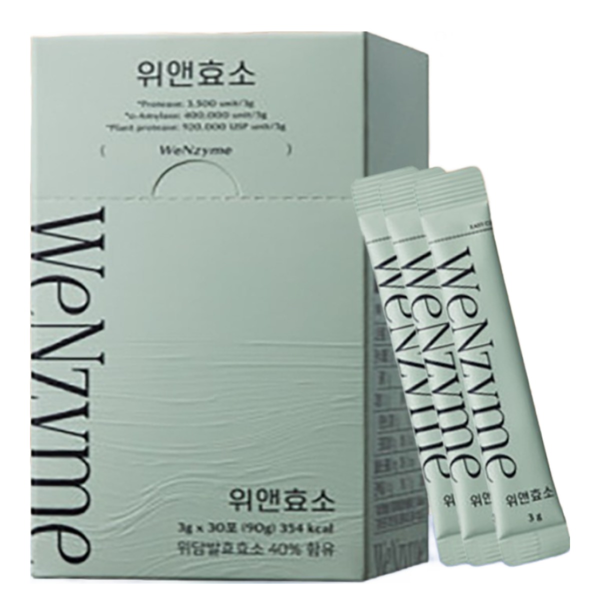 위담 위앤효소 자연발효 속편한 소화효소 곡물효소 100% 국내산 원료   3g X 30포 53,340원