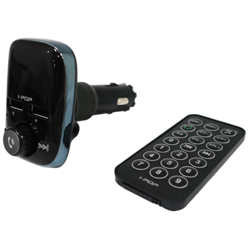 뭉구카 아이POP 블루투스 무선카팩 충전겸용 USB충전기 라디오변환 음악감상 차량오디오 리모콘 33,000원