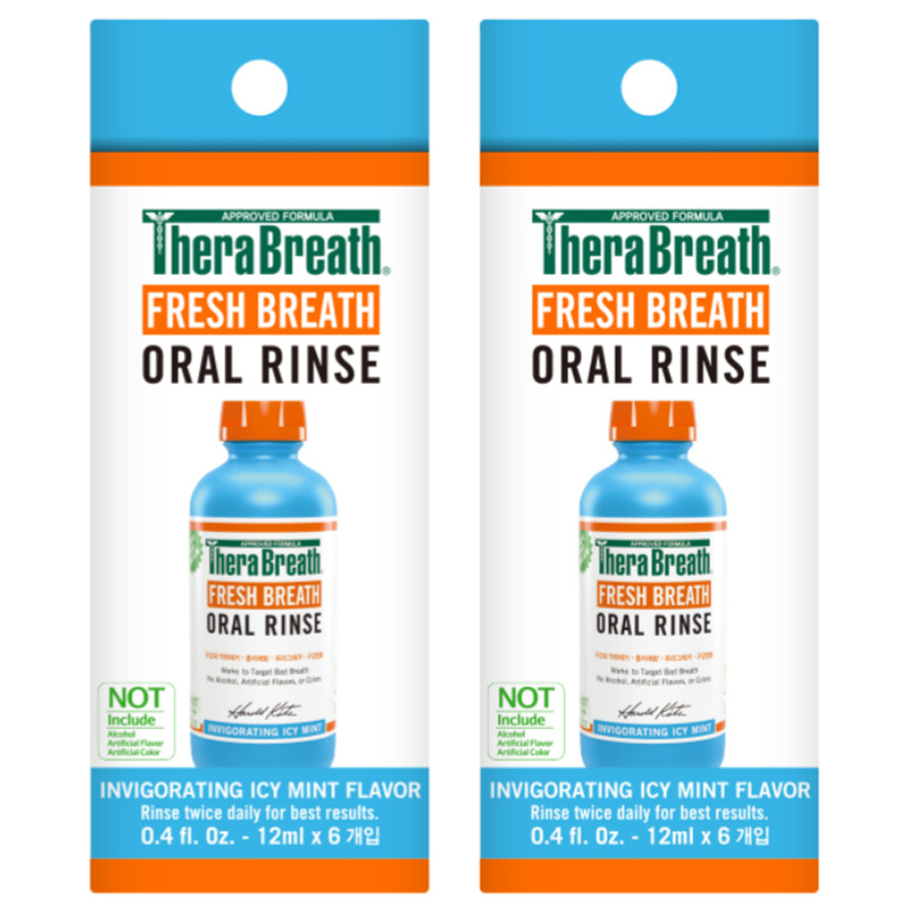 테라브레스 프레시브레스 오랄린스 인비고레이팅 아이시민트 휴대용 구강청결제 12ml x 6p 9,800원