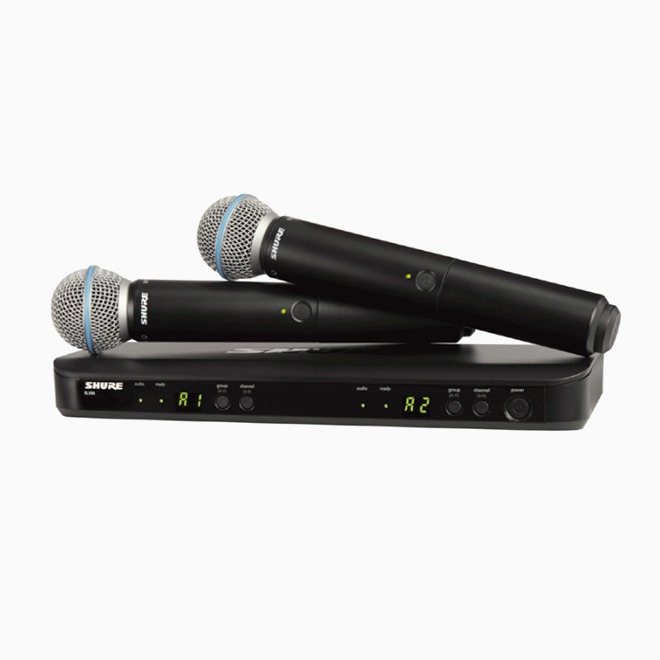 [SHURE] BLX288K/BETA58 슈어 2채널 무선 핸드마이크 세트 1,580,000원