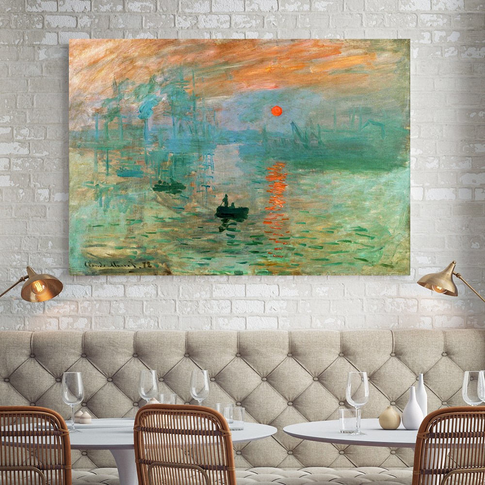 명화 클로드 모네 작품 모음, 29 인상 해돋이 68,000원