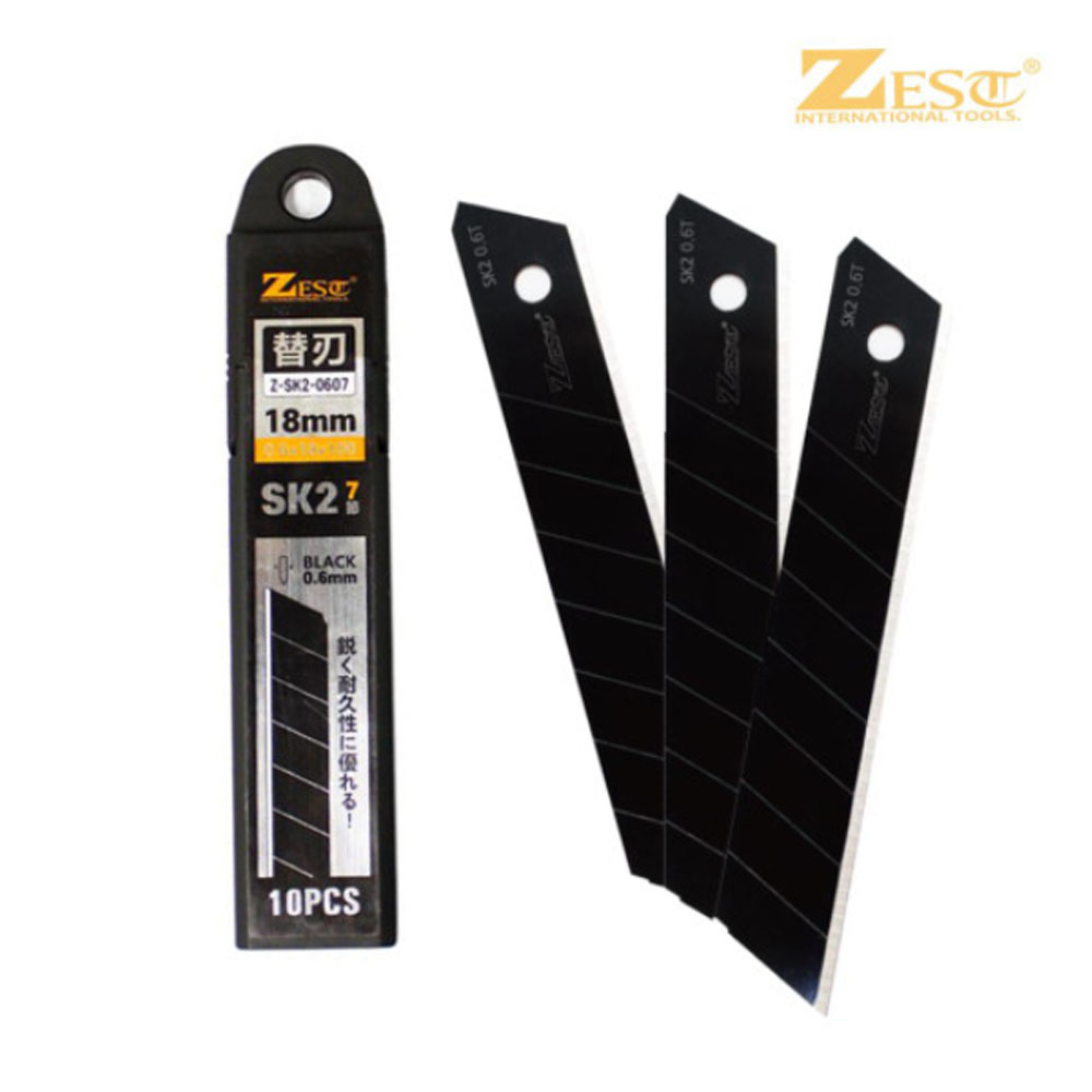 제스트 블랙컷터칼날 18mm Z-SK2-0607 캇타날 커터날 1,500원