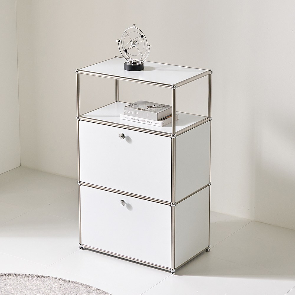 파스코 모듈 3단630수납장 YJ-P814 모듈수납장, YJ-P814화이트 269,000원