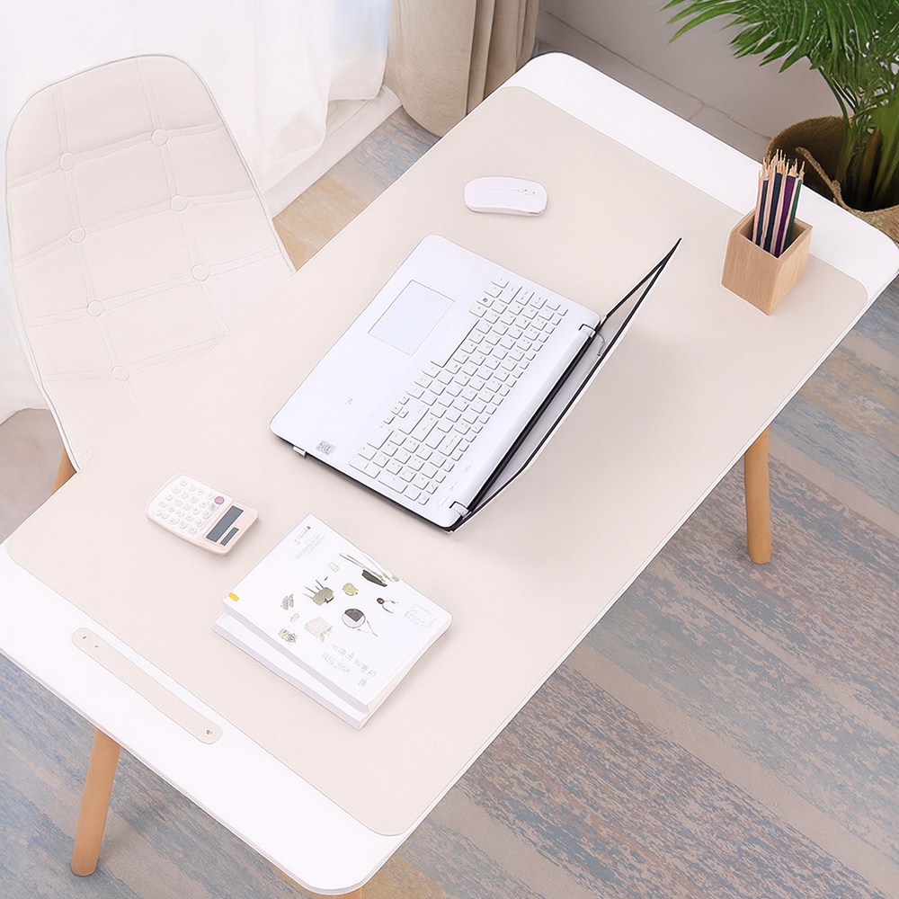 러너즈 와이드 가죽 논슬립 데스크패드, 아이보리 13,680원