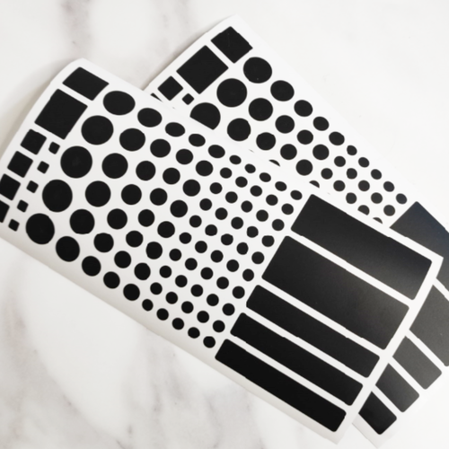 GUDOSSI 암막스티커 LED 불빛차단 빛차단 차광 스티커 보안스티커 2장 1세트 3,000원